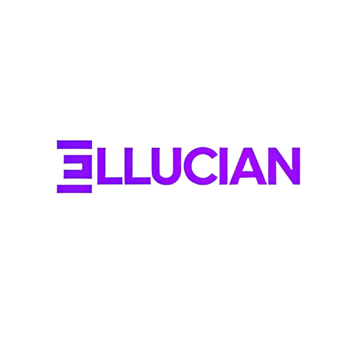 Ellucian brand name in purple font