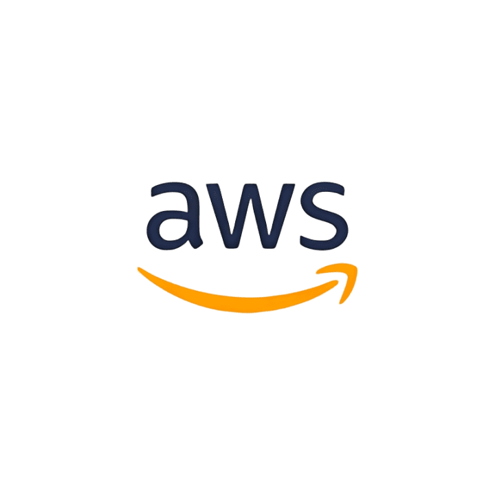 AWS emblem on white background